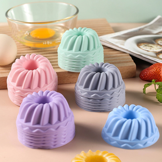 🧁 LIMITED‑TIME 50% OFF! ✨ Silicone Donut‑Style Baking Cups – Food‑Grade BPA‑Free, Non‑Stick, Reusable Baking Molds ✨