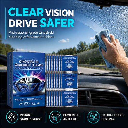 📢📢Buy 2 Get 1 Free ⏰Car Windshield Cleaning Effervescent Tablets