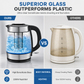 ☕ LIMITED-TIME 50% OFF! ⚡ Glass Electric Kettle – Fast Boil, Safe Auto Shut-off ✨