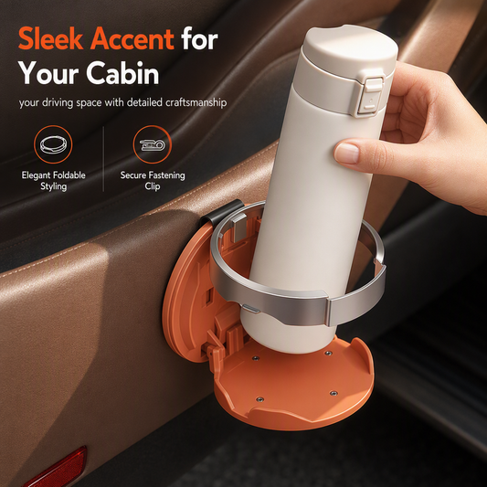 🚗 50% OFF NOW!! 🥤Multifunctional foldable cup holder for car doors, beverages