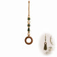 🏠 LIMITED-TIME 50% OFF! 🪵 Decorative Beaded Towel Hanger with Wooden Ring – Rustic, Artisanal, Multi-use ✨