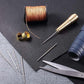 ✨ LIMITED-TIME 50% OFF! ⚡5PCS Leather Sewing Awl Kit – Steel Needles & Copper Handle
