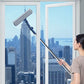 🪟 LIMITED-TIME 50% OFF! 💦 Window Cleaning Squeegee for High-Rise Windows – Streak-Free, Dual-Sided, Safe 🧽