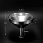 ⚡ LIMITED-TIME 50% OFF! Stainless Steel Filter Funnel – Kitchen & Lab Multi-use Funnel ✨