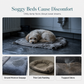 🐾 LIMITED-TIME 50% OFF! 💤 Detachable Oval Pet Bed – Cozy, Moisture-Proof, Scratch Resistant ✨