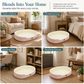 🐾 LIMITED-TIME 50% OFF! 💤 Detachable Oval Pet Bed – Cozy, Moisture-Proof, Scratch Resistant ✨