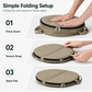🏕️ LIMITED-TIME 50% OFF! ♻️ Collapsible Camping Trash Can with Lid – 600D Oxford, Large Capacity, Leakproof ✨