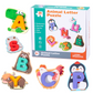 🧸 LIMITED-TIME 50% OFF! ✨ 26-Piece Wooden Letter & Animal Matching Toy – Safe, Educational, Toddler Learning 📖