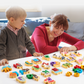 🧸 LIMITED-TIME 50% OFF! ✨ 26-Piece Wooden Letter & Animal Matching Toy – Safe, Educational, Toddler Learning 📖