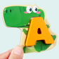 🧸 LIMITED-TIME 50% OFF! ✨ 26-Piece Wooden Letter & Animal Matching Toy – Safe, Educational, Toddler Learning 📖