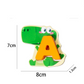 🧸 LIMITED-TIME 50% OFF! ✨ 26-Piece Wooden Letter & Animal Matching Toy – Safe, Educational, Toddler Learning 📖