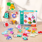 🧸 LIMITED-TIME 50% OFF! ✨ 26-Piece Wooden Letter & Animal Matching Toy – Safe, Educational, Toddler Learning 📖