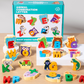 🧸 LIMITED-TIME 50% OFF! ✨ 26-Piece Wooden Letter & Animal Matching Toy – Safe, Educational, Toddler Learning 📖