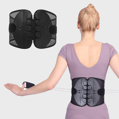 🧍 LIMITED-TIME 50% OFF! ⚙️ Adjustable Lumbar Support Belt – Breathable, Custom Fit, Lightweight ✨