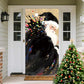 🎄 LIMITED-TIME 50% OFF! 🎅 Christmas Door Cover For Instant Holiday Decor – Reusable, Vivid Print, Multi-Scenario ✨