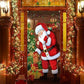 🎄 LIMITED-TIME 50% OFF! 🎅 Christmas Door Cover For Instant Holiday Decor – Reusable, Vivid Print, Multi-Scenario ✨