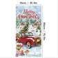 🎄 LIMITED-TIME 50% OFF! 🎅 Christmas Door Cover For Instant Holiday Decor – Reusable, Vivid Print, Multi-Scenario ✨