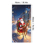 🎄 LIMITED-TIME 50% OFF! 🎅 Christmas Door Cover For Instant Holiday Decor – Reusable, Vivid Print, Multi-Scenario ✨