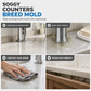 💧 LIMITED-TIME 50% OFF! ⏰Food Grade Silicone Faucet Splash Guard Mat – Cuttable & Thickened, Sloped Draining Pad | No More Splash or Wet Countertops