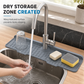💧 LIMITED-TIME 50% OFF! ⏰Food Grade Silicone Faucet Splash Guard Mat – Cuttable & Thickened, Sloped Draining Pad | No More Splash or Wet Countertops