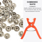 🧷 50% OFF TODAY ONLY ✨ Sew-Free Snap Fastener Plier Kit — No Needle, No Thread