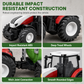 🚜 LIMITED-TIME 50% OFF! 🚛 Large Kids Farm Tractor Toy Set – Friction Powered, Interchange Trailers, Sturdy Build ✨