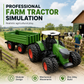 🚜 LIMITED-TIME 50% OFF! 🚛 Large Kids Farm Tractor Toy Set – Friction Powered, Interchange Trailers, Sturdy Build ✨