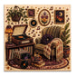 ✨ LIMITED-TIME 50% OFF! 💎 Whispering Room Diamond Art Kit – Relaxing Craft, Sparkling Finish, Wall Decor 🪟