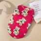 🐾 LIMITED-TIME 50% OFF! 🧸 Cute Plush-Lined Pet Vest – Warm Plush, Sleeveless Fit, Bear Print ❄️