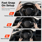 🚗 LIMITED-TIME 50% OFF! ⚡ Universal Carbon Fibre Steering Wheel Cover – Non-slip, Sporty, Comfortable 🔥