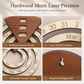 🪵 LIMITED-TIME 50% OFF! 🌀 Circular Wooden Rotating Perpetual Calendar – Art Decor, Interactive, Reusable ✨