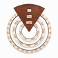 🪵 LIMITED-TIME 50% OFF! 🌀 Circular Wooden Rotating Perpetual Calendar – Art Decor, Interactive, Reusable ✨