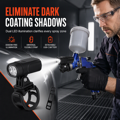 🔧 LIMITED-TIME 50% OFF! ✨ Lightweight Spray Gun – LED Aiming, Even Finish, Multi-scene 🎨