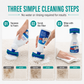 🧼 LIMITED-TIME 50% OFF! ✨ Waterless Fabric & Carpet Cleaner – Foam Type, Odor Remover, Built-in Brush 🛋️