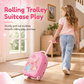 🎀 LIMITED-TIME 50% OFF! ✨ Kids’ Pretend Makeup Vanity Suitcase – Transformable, Rolling, Safe 🩷