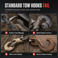 🚚 LIMITED-TIME 50% OFF! ⚒️ Forged Steel Tow Hook – Heavy-Duty, Secure Locking, All-Weather 🛡️