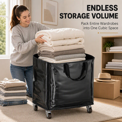 🧳 LIMITED-TIME 50% OFF! ✨ Large Waterproof Rolling Moving Bag – Spacious, Sturdy, Water-Resistant 💧