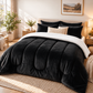 ❄️ LIMITED-TIME 50% OFF! 🧸 Milk Velvet Sherpa Winter Comforter – Dual-Sided Plush, Heat Lock, No Shift Fill ✨